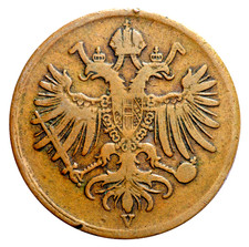 Italia 1 soldo 1862 V Venezia Regno Lombardo Veneto Francesco Giuseppe I