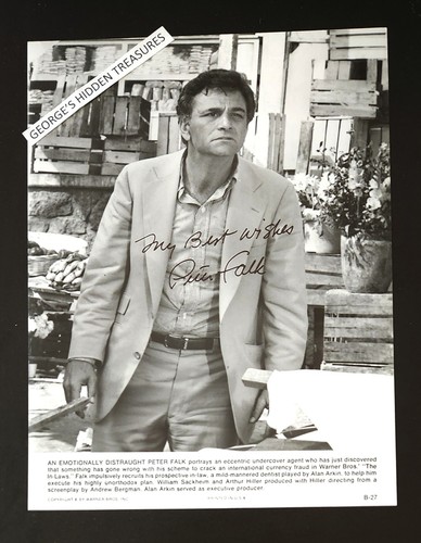 Peter falk firmato - firmato, autografo