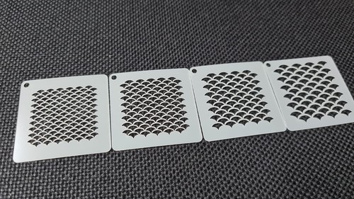 Set pezzi stencil modello - set,