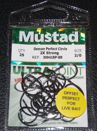 Mustad gancio cerchio - mustad, 2x