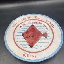 Italian Pottery Plate Del Buon
