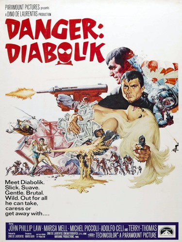 Diabolik poster 30 x - cm., 40