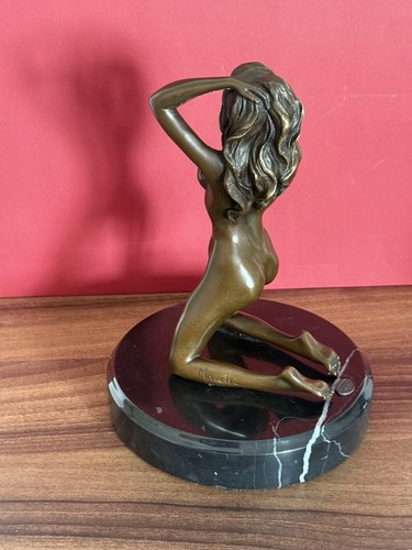 Statua bronzo donna - bronzo, scultura