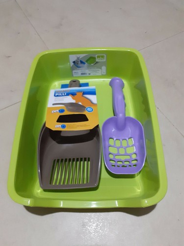 Kit lettiera per gatto - lettiera,