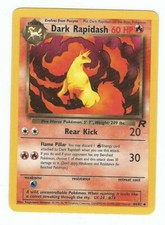 Pokemon Karte Dark Rapidash