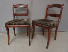 Coppia di sedie Biedermeier