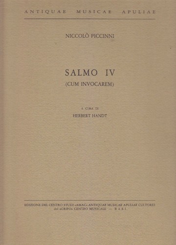 Salmo cum invocarem - salmo,