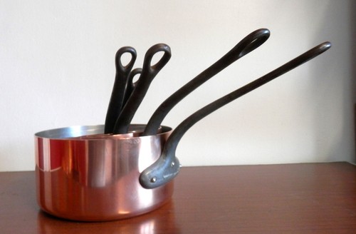 Padelle rame acciaio inox - padelle,