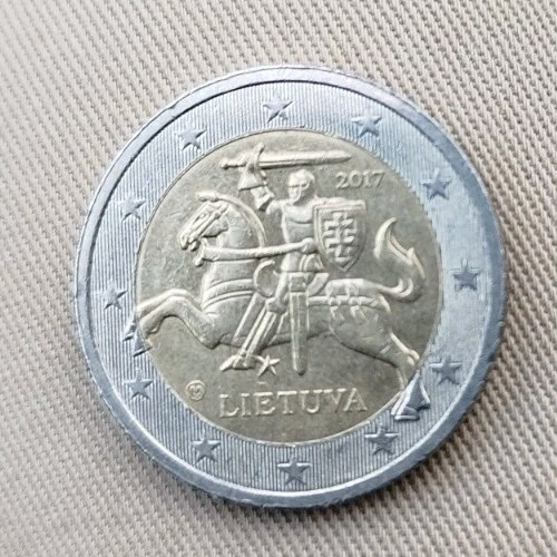 Euro courante lituanie - 2,