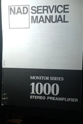 Nad 1000 preamplificatore - nad,