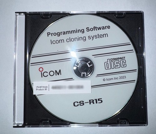 Icom r15 software di - icom, cs-r15