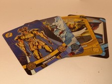 lotto di 5 carte I CAVALIERI DELLO ZODIACO da gioco scambio ARTAX SIRIO GEMINI