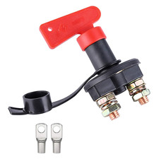 Batteria Principale Interruttore 12V 300A Staccabatteria Isolatore Con Chiavi Ba