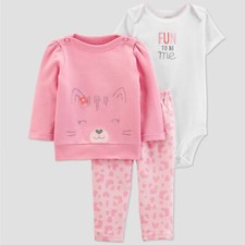 Baby Girl 3 Piece Carters