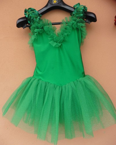 Vestito bretelle verde per - a,
