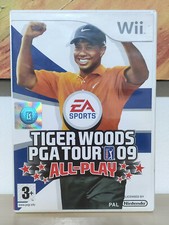 Tiger Woods PGA Tour 09 All Play Gioco Golf Nintendo Wii Inglese/Francese Usato