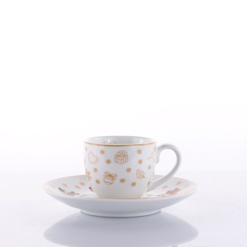 Set tazza caffè con piatto - con,