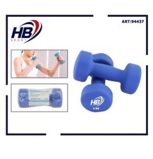 COPPIA MANUBRI FITNESS DA 4 KG