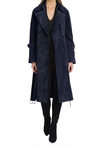 Cappotto lungo trench donna