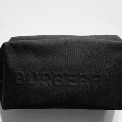 Burberry embossed black logo - embossed,