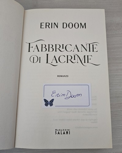 Fabbricante lacrime libro - fabbricante, di