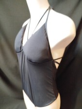COSTUME INTERO DONNA 42 MARE Tezenis Nuoto Mare 1 PEZZO NERO coppe preformate