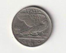 50 CENTESIMI 1936 IMPERO