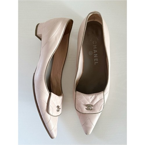 Ballerine chanel vintage rosa - ballerine,