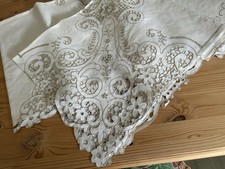 Vintage Irish Linen Madeira