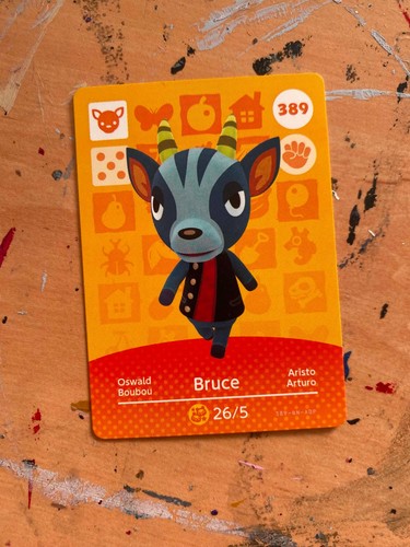 Carte amiibo animal crossing - animal,