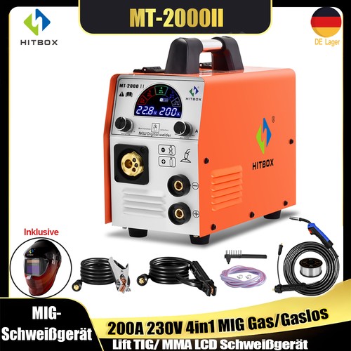 Saldatrice hitbox 200a mag - saldatrice,