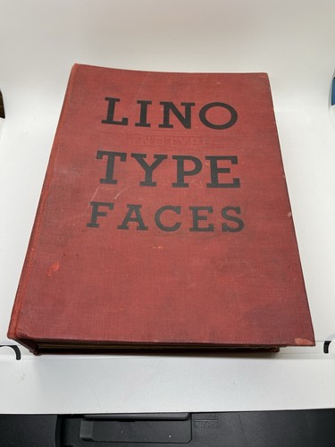 Linotype faces specimen - faces, c