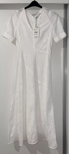 Abito midi zara bianco - midi,