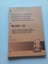 Cagiva 125 Blues 1988 AGGIORNAMENTO manuale officina originale