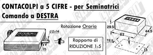 Contacolpi cifre per - contacolpi, a