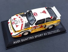 Modellino Die Cast 1:43 Audi Quattro Sport E2 gruppo B Rohrl Rally Sanremo 1985