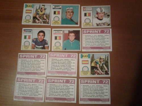Figurine panini sprint 1972 - ,