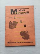 Minarelli motori 50-75-80 4-5-6 marce 1985 manuale officina italiano originale