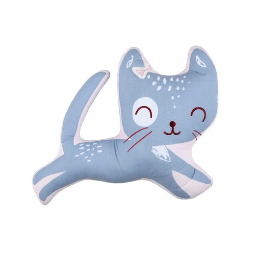 Cuscino arredo sagomato gatto - cuscino,