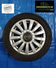 Cerchio In Lega Con Gomma 205/55/16 Fiat 500L Anno 2017 Originale 735585995