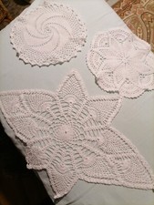 Centrini Uncinetto 3 pezzi