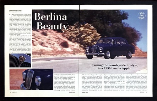 Lancia appia serie - appia, berlina