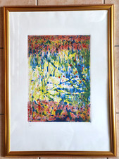 Acquaforte acquatinta a colori numerata firmata a mano Antonio Corpora