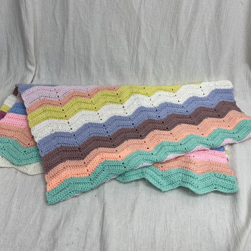 Coperta afgana chevron fatta - , a