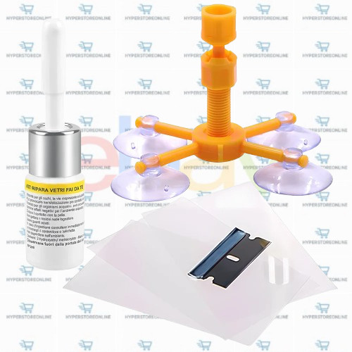 Kit riparazione parabrezza - kit,