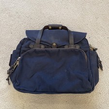 Filson Padded Computer Bag Rugged Twill Black *Missing Shoulder Strap