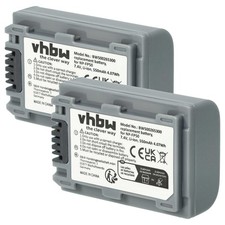 2x batteria per Sony NP-FP71 NP-FP70 NP-FP60 NP-FP51 NP-FP90 NP-FP50 NP-FP30 500mAh