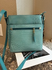 Genuine, Leather, Turquoise