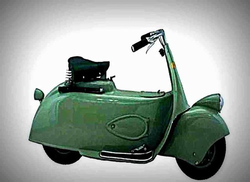 Insegna metallo vespa - in, a4