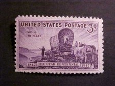Scott # 950 Utah Centennial Unused OGNH
